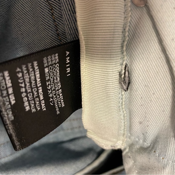 AUTHENTIC AMIRI MENS JEANS - Picture 8 of 11